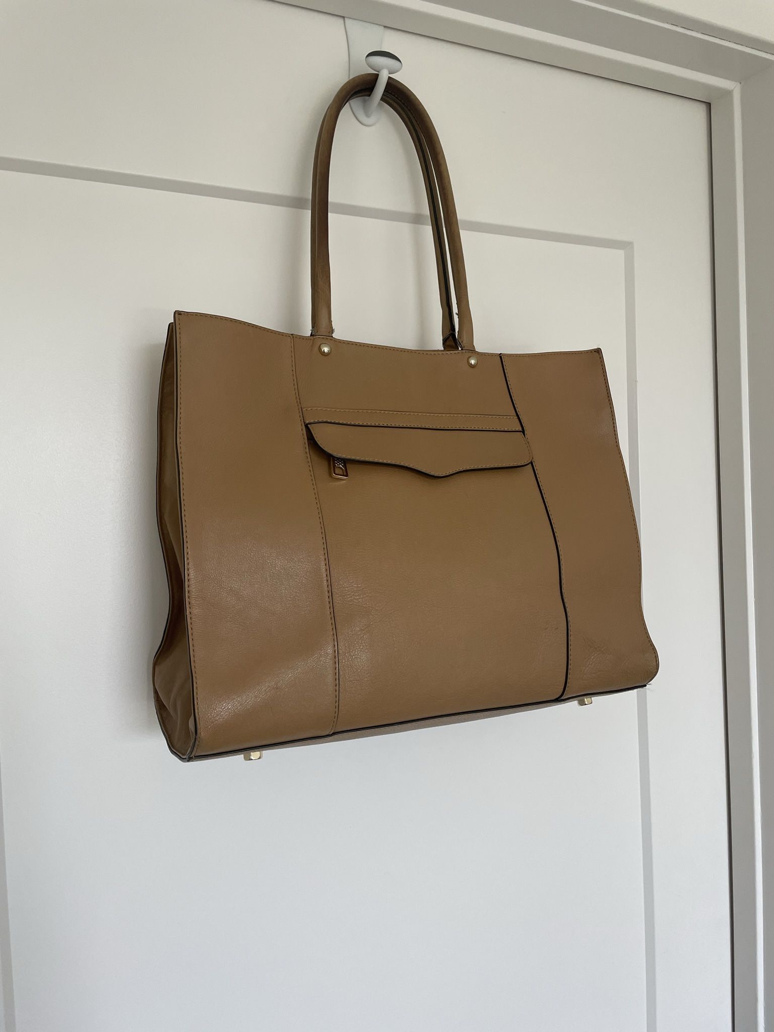 Rebecca Minkoff Leather Tote - Tan