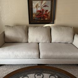 Cream Sofa