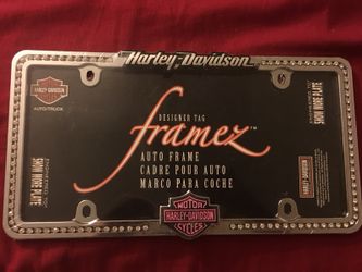 Harley-Davidson license plate frame