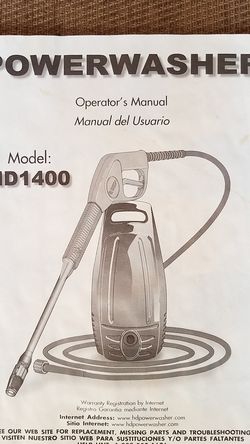 Electric Husky Power washer HD1400