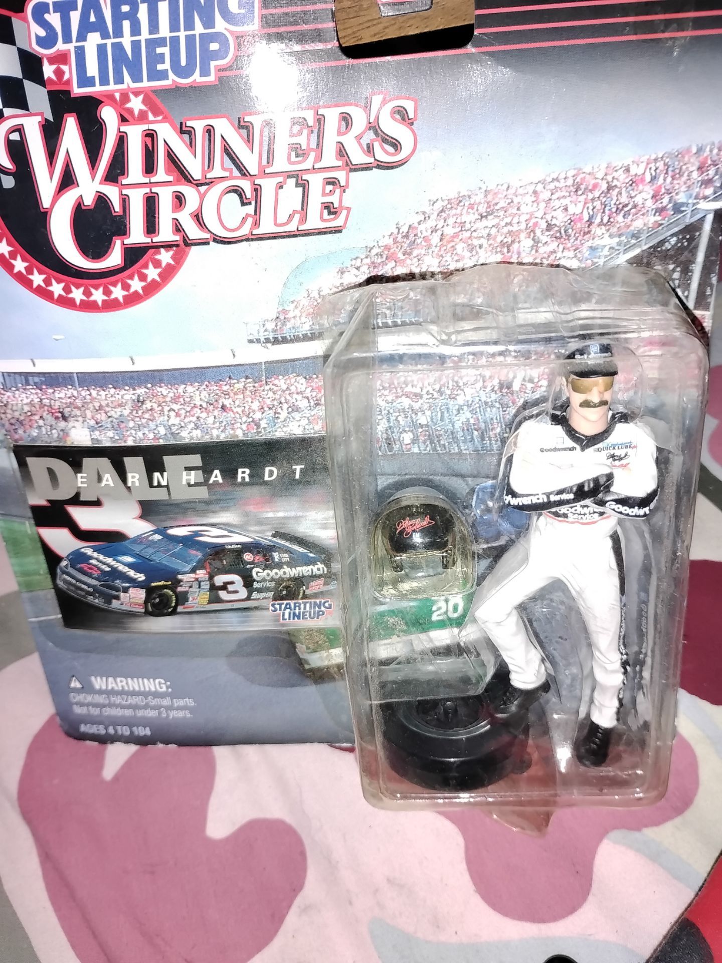 legend Race Car Driver Figure