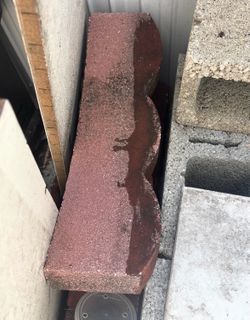 Scalloped Concrete Edging