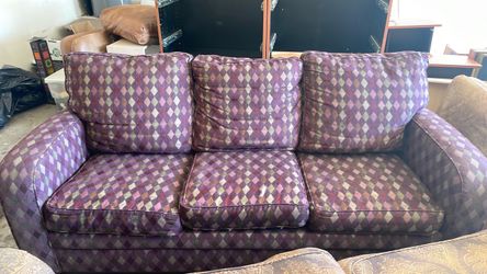 Couch with pull out bed