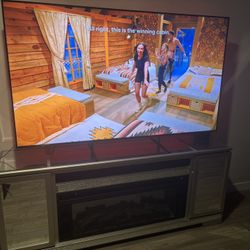 Tv And Entertainment Center with built In Speakers 