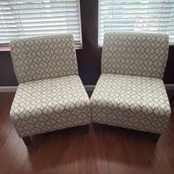 Pair Of Accent Chairs 