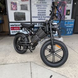 Electric Bike With Mountain Tires 