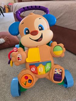 Fisher-Price Laugh & Learn Smart Stages Learn with Puppy Walker Baby & Toddler Toy, Height 18.19in