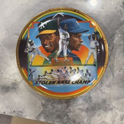 Rickey Henderson Gold Edition Plate