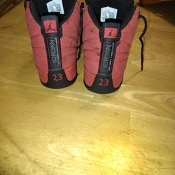 Air Jordan, Black And Red, Size 7