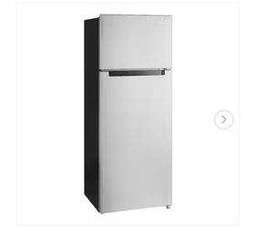 7.2 cu. ft. Top Freezer Refrigerator in Fingerprint Resistant Stainless Steel Look