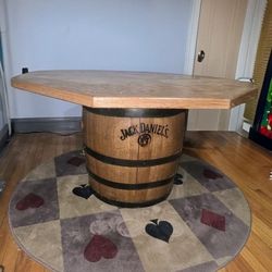 Authentic Jack Daniel's Poker Table