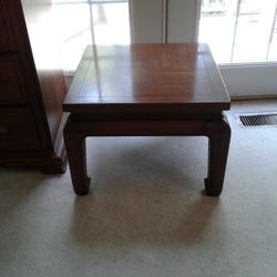 Wood End Table.