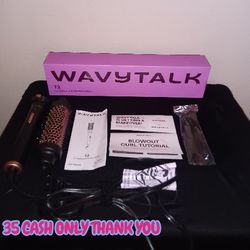 Wavytalk Thermal Brush T-2  1 1/2 inch Heated Round Brush with Detachable Head ROSE GOLD