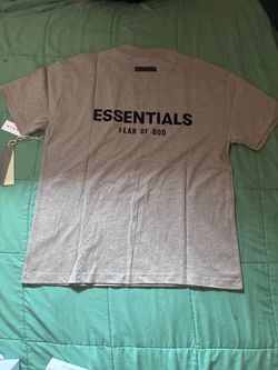Essentials tee shirt dark oatmeal