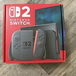 Brand New Nintendo Switch 2 – Sealed in Box