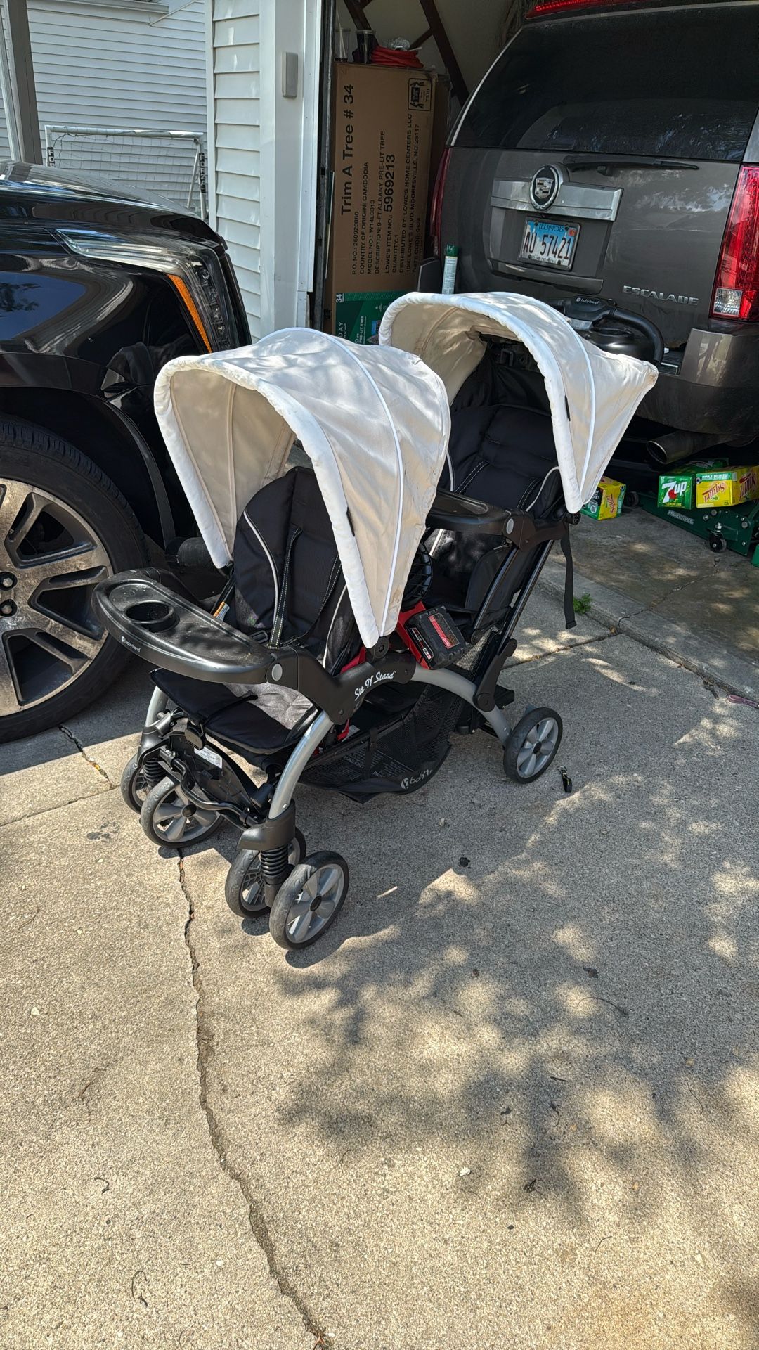 baby trend double stroller