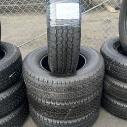 265/70/17 Goodyear Set Of 4 Tires 95% Installed And Balanced Set De 4 Llantas Como Nuevas Instaladas Y Balanceadas