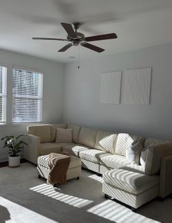New beige sectional sofa