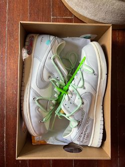 Off-White x Nike Dunk Low Lot 07 of 50 Size - 10.5