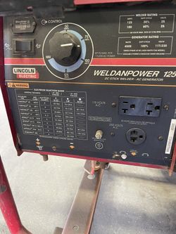 Lincoln Weldanpower 125
