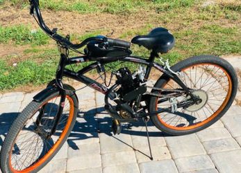 Motorized bike with new motor