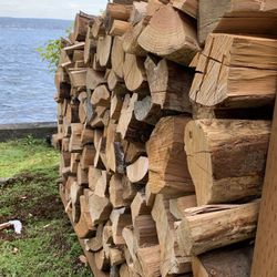 Dry Firewood Maple Fir Alder Cherry Quarter Half Cords Delivery Pickup