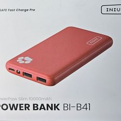 INIU PowerPaw 10000mAh Portable Charger