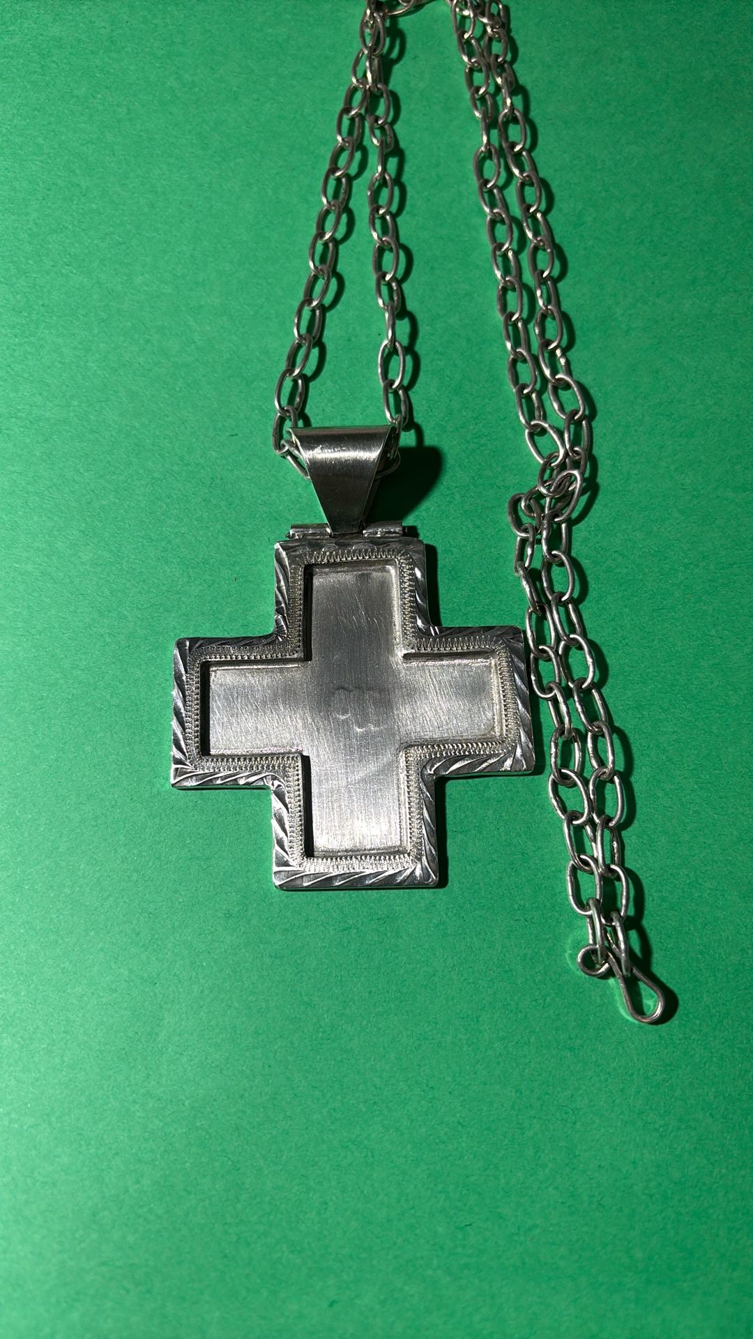 Sterling Silver Chain and Charm.