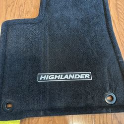 NEW ✨FULL SET CARPET LINERS for Toyota Highlander 2019 Original Carpet Mat  || LINERS