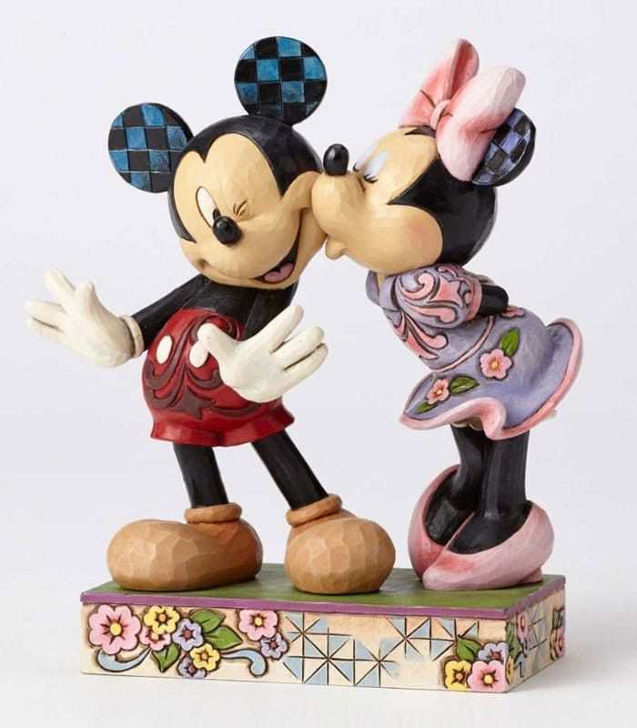 Jim Shore Disney Traditions – Mickey Mouse & Minnie Mouse – A Kiss From Me To You Figurine

Design: Mickey Mouse & Minnie Mouse – NOT FOUND IN STORES