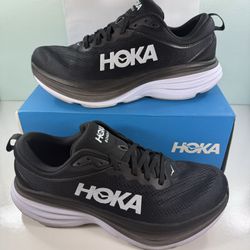 HOKA ONE ONE Bondi 8 Women's Running Shoes 1127952 BWHT - size 11B