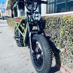 🪖🎖️⚡️ $50 Down 💸🏠Super Electric Olive Drape Valen Rev+73 E-bike 🚴‍♀️