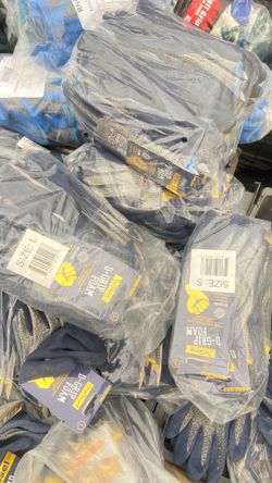 Guantes del trabajo.