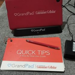 GrandPad Tablet with Charging Cradle