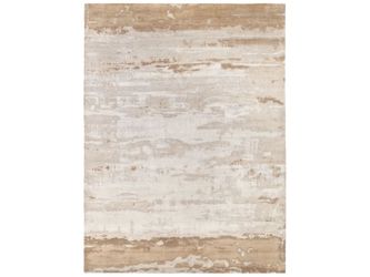 RESTORATION HARDWARE Suvali Wheat Multi Silk & Wool 10’x12′ Rug