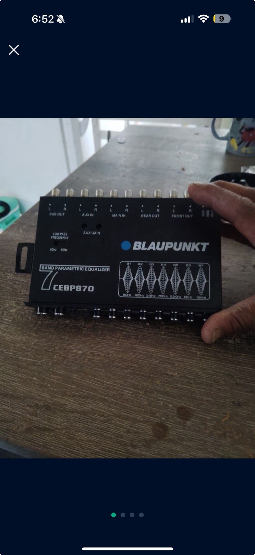 Blaupunkt 7band Equalizer