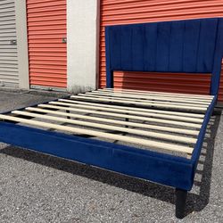 Queen Size Platform Bed Frame 
