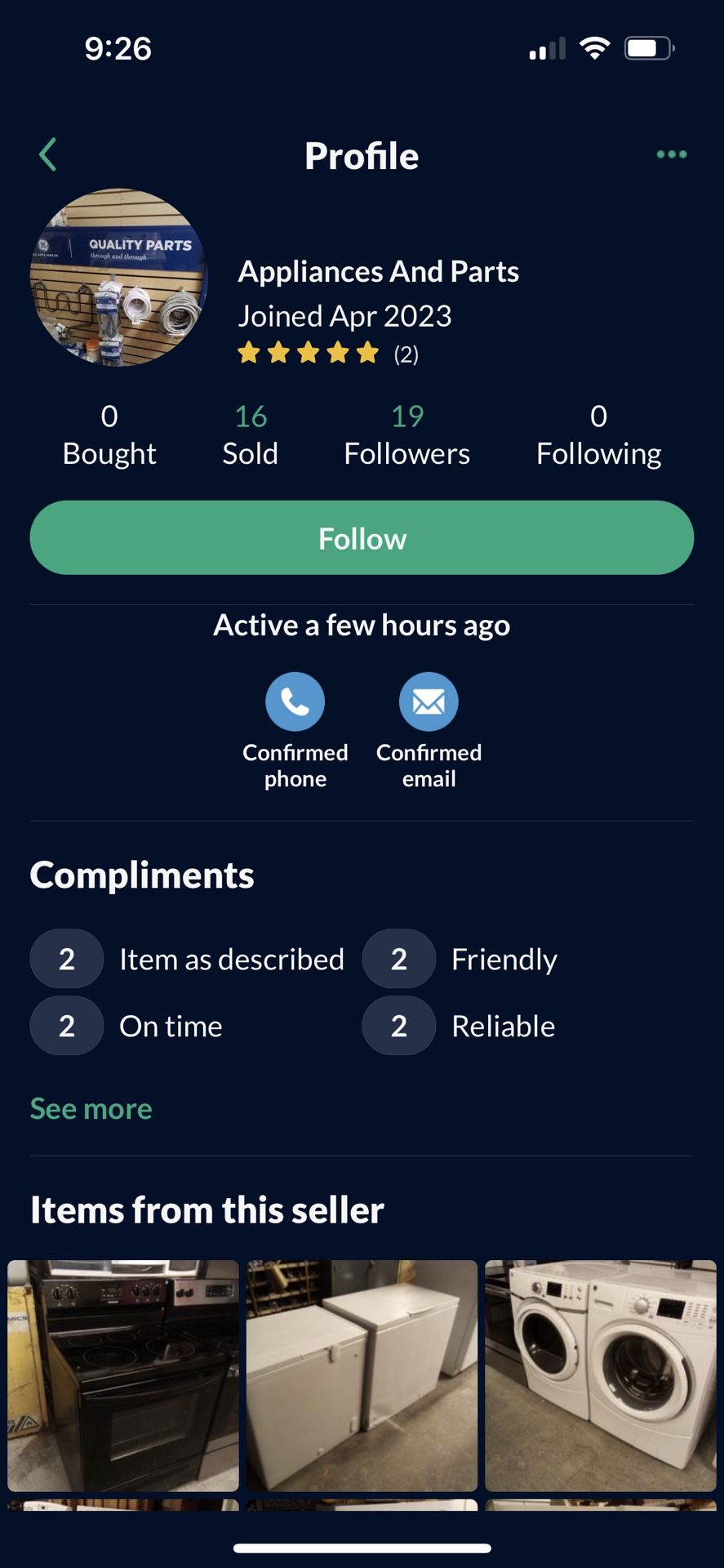 Do Not Buy Appliances From This Guy for Sale in Virginia Beach, VA