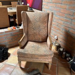 Antique Wingback chair