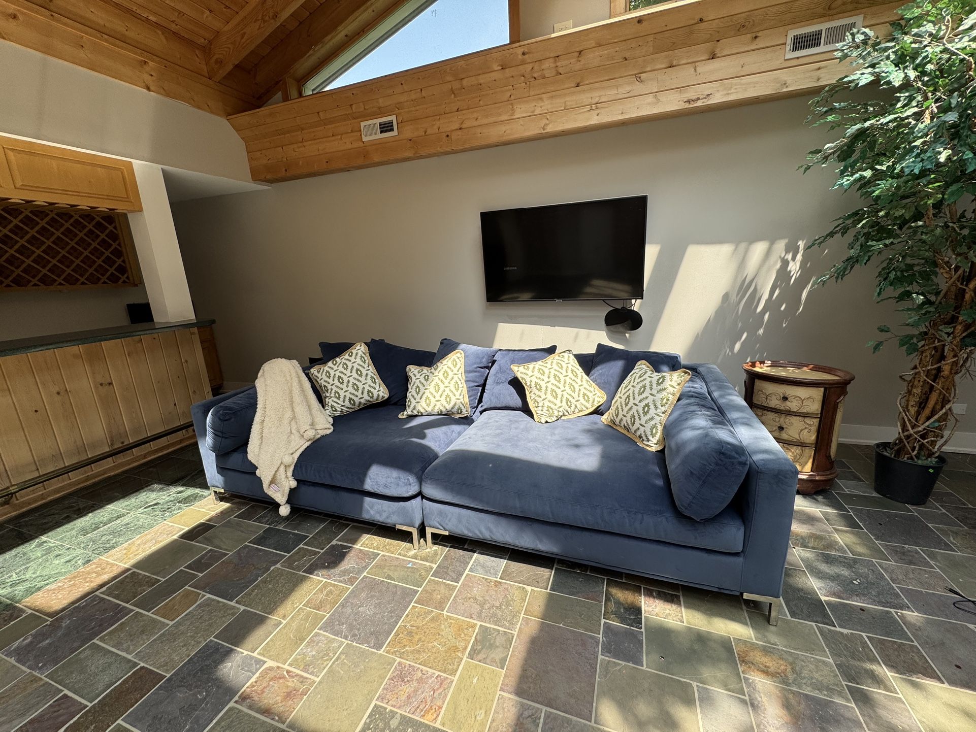 Blue Sofa