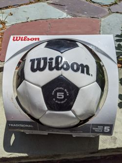 Wilson Soccer Ball