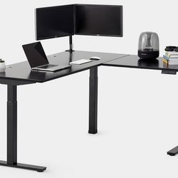 Autonomous Ai L Shape Corner Smart Stand Up Desk