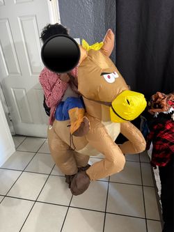 Inflatable Cowboy Costume