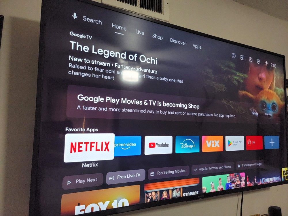 Smart Android Led Tv 55"