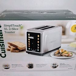 Cuisinart SimpliTouch XL Color Touchscreen 2-Slice Toaster