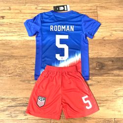 Trinity Rodman Youth Large Jersey Set NEW With Tags Size 28 Boys/Girls Unisex