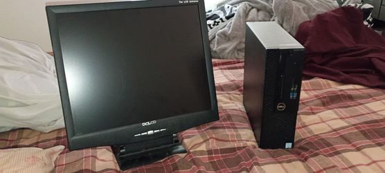 Dell Optiolex 3050 SFF Computer and monitor combo