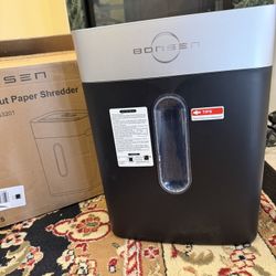 Bonsen Paper Shredder - New in Box