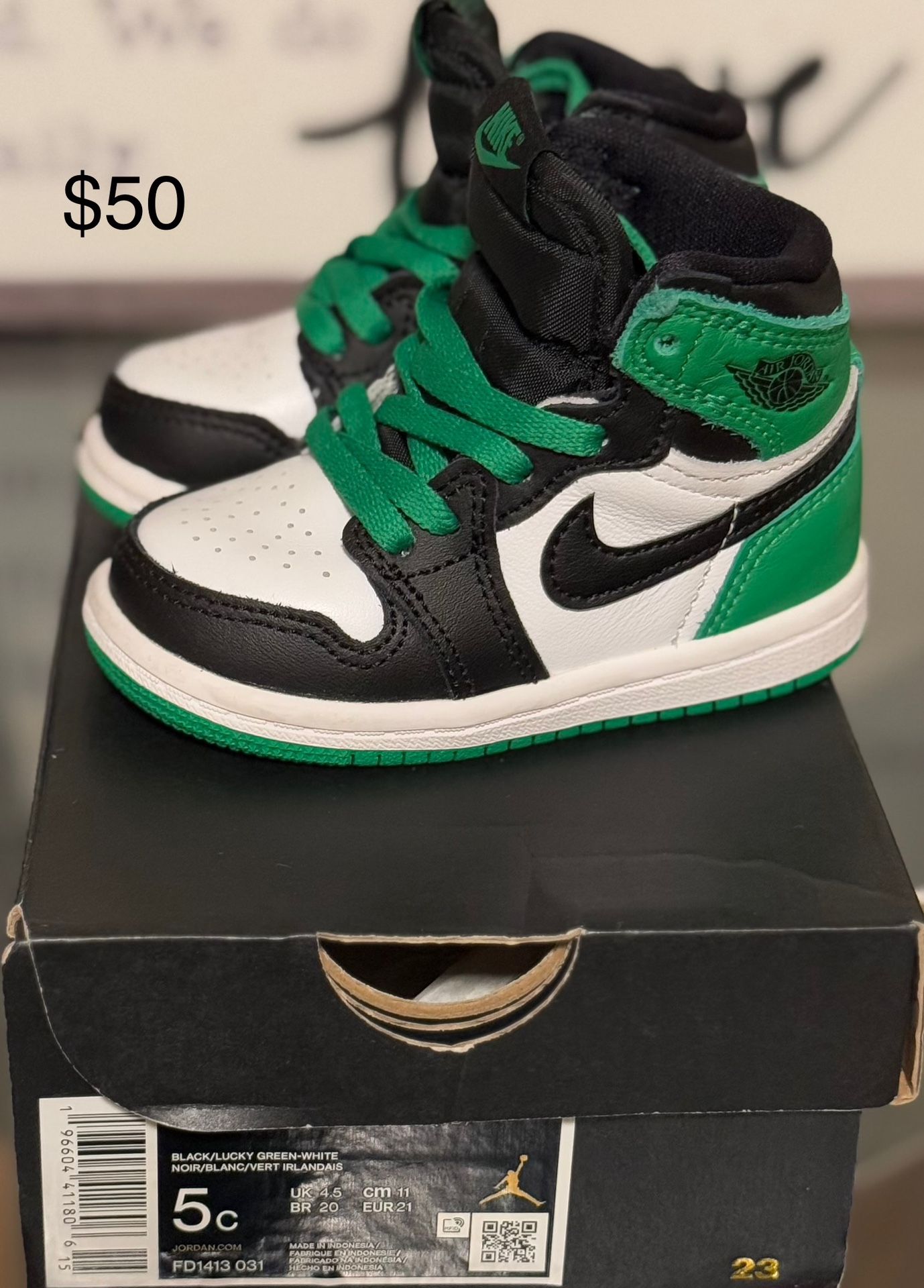 Jordan 1 Lucky Green