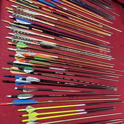50 Archery Arrows. Random
